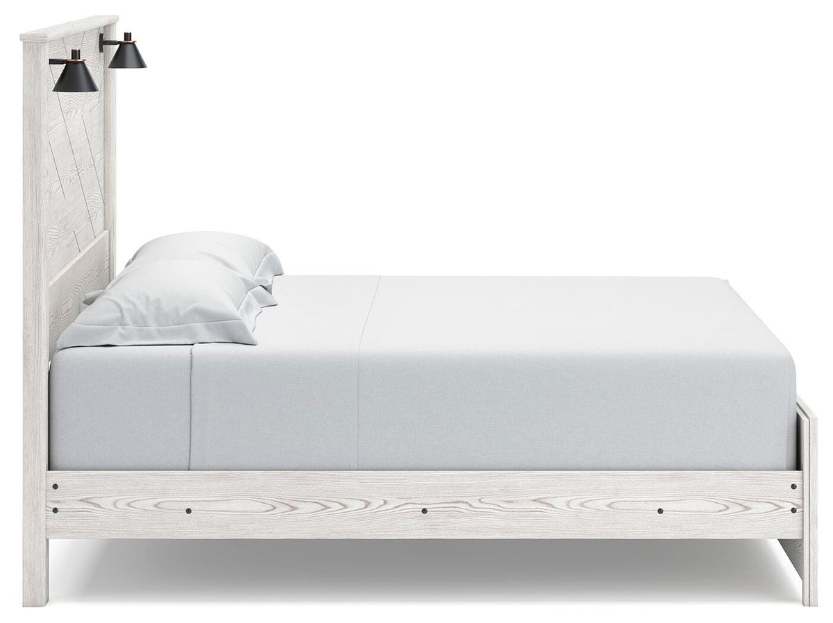 Gerridan Panel Bed - White/Gray  (B1190-SI) - Image 5