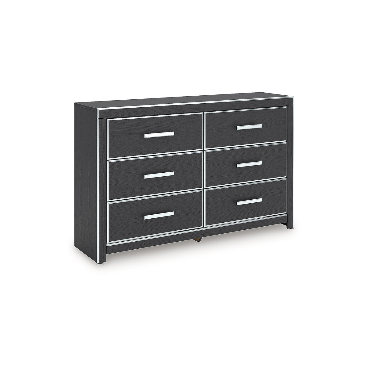 Zuraleus Queen Upholstered Bed, Dresser and Nightstand (PCB3380-SI) - Image 3
