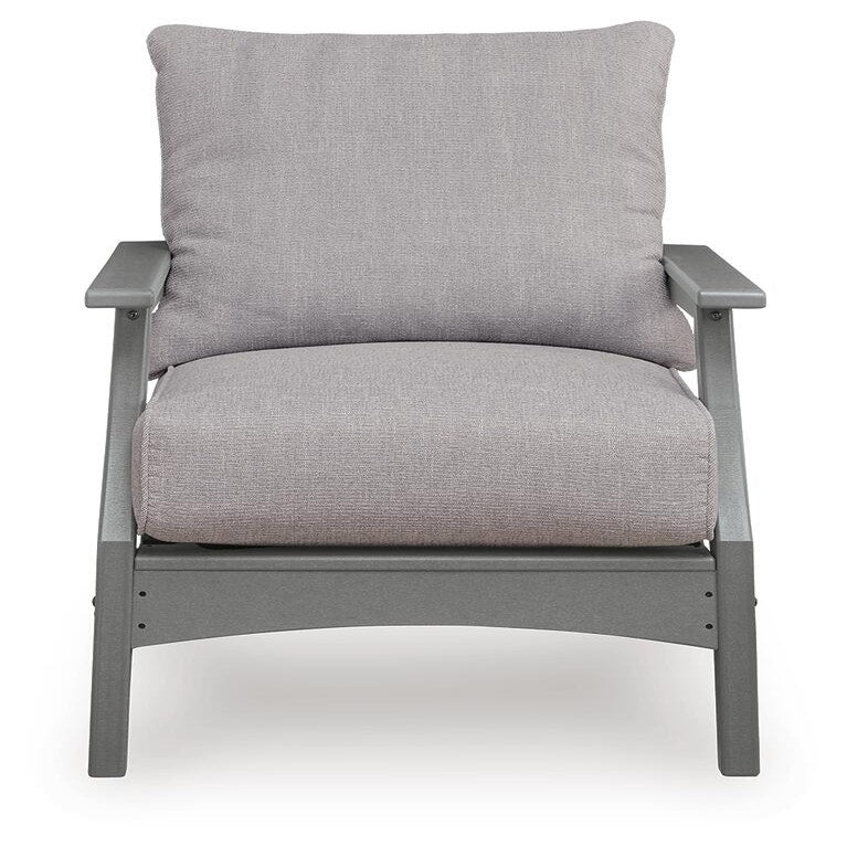 Cove Beach Outdoor Sofa with Cushion (PCP803-SI) - Image 4