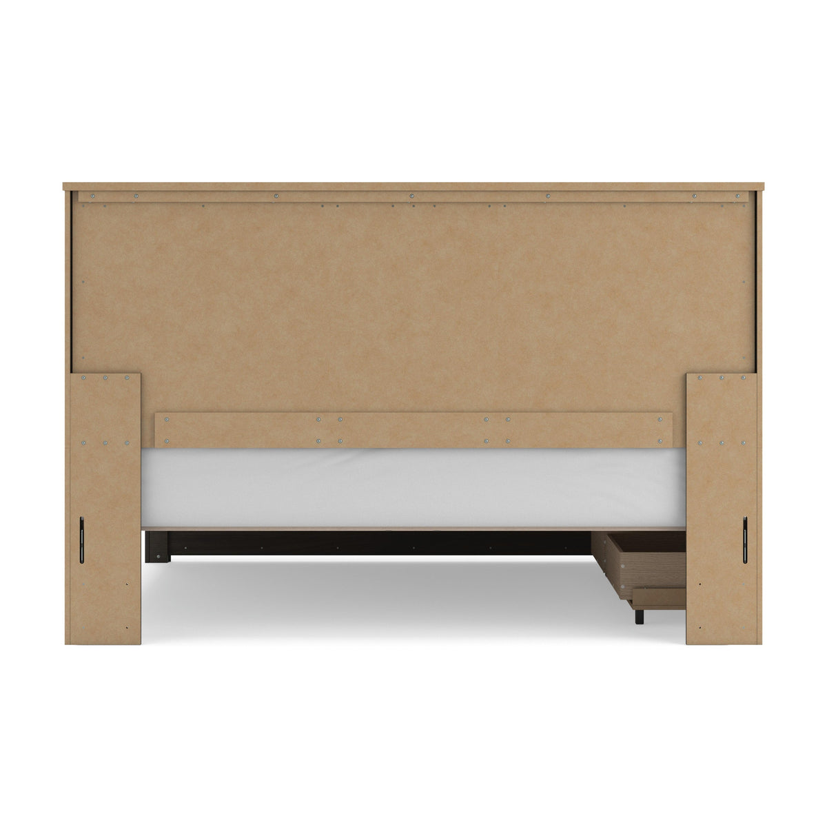 Vonitta Bay King Panel Platform Bed with Storage (PCB2648-SI) - Image 7