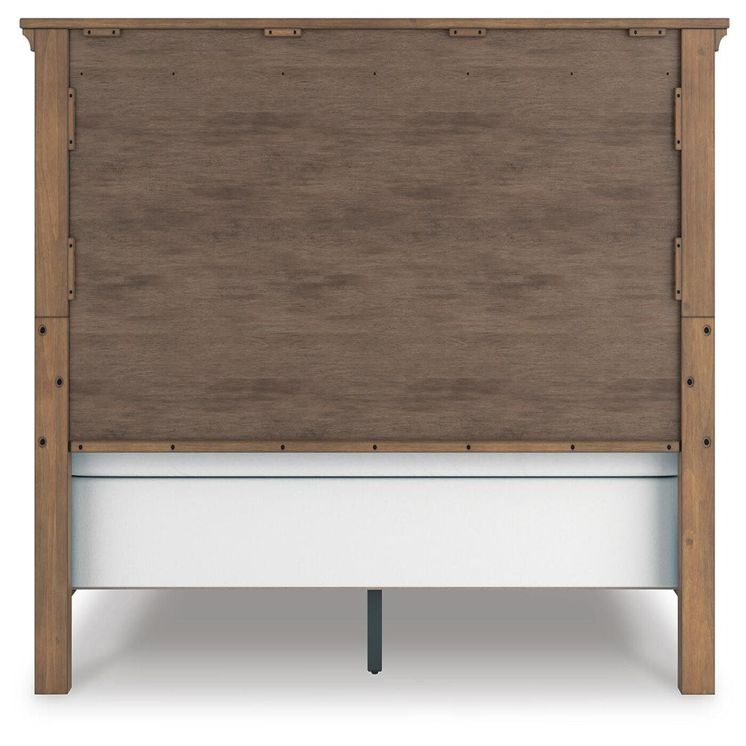 Feddinger King Panel Bed, Dresser, Mirror, Chest and 2 Nightstands (PCB779-SI) - Image 20