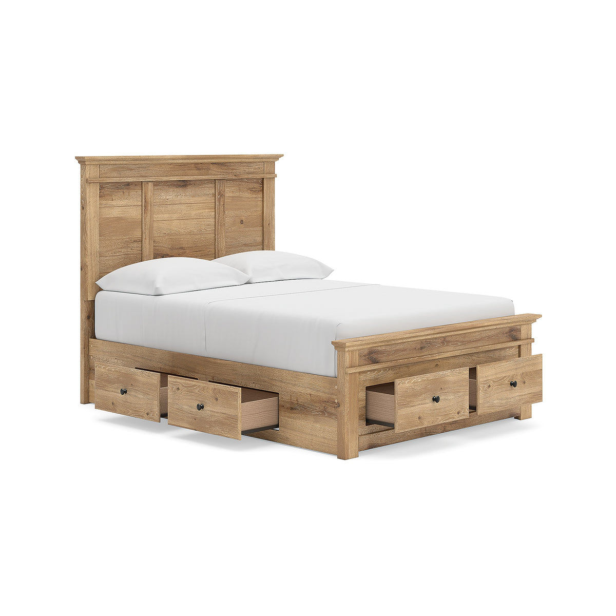 Makidern Full Panel Storage Bed (PCB1170-SI) - Image 5
