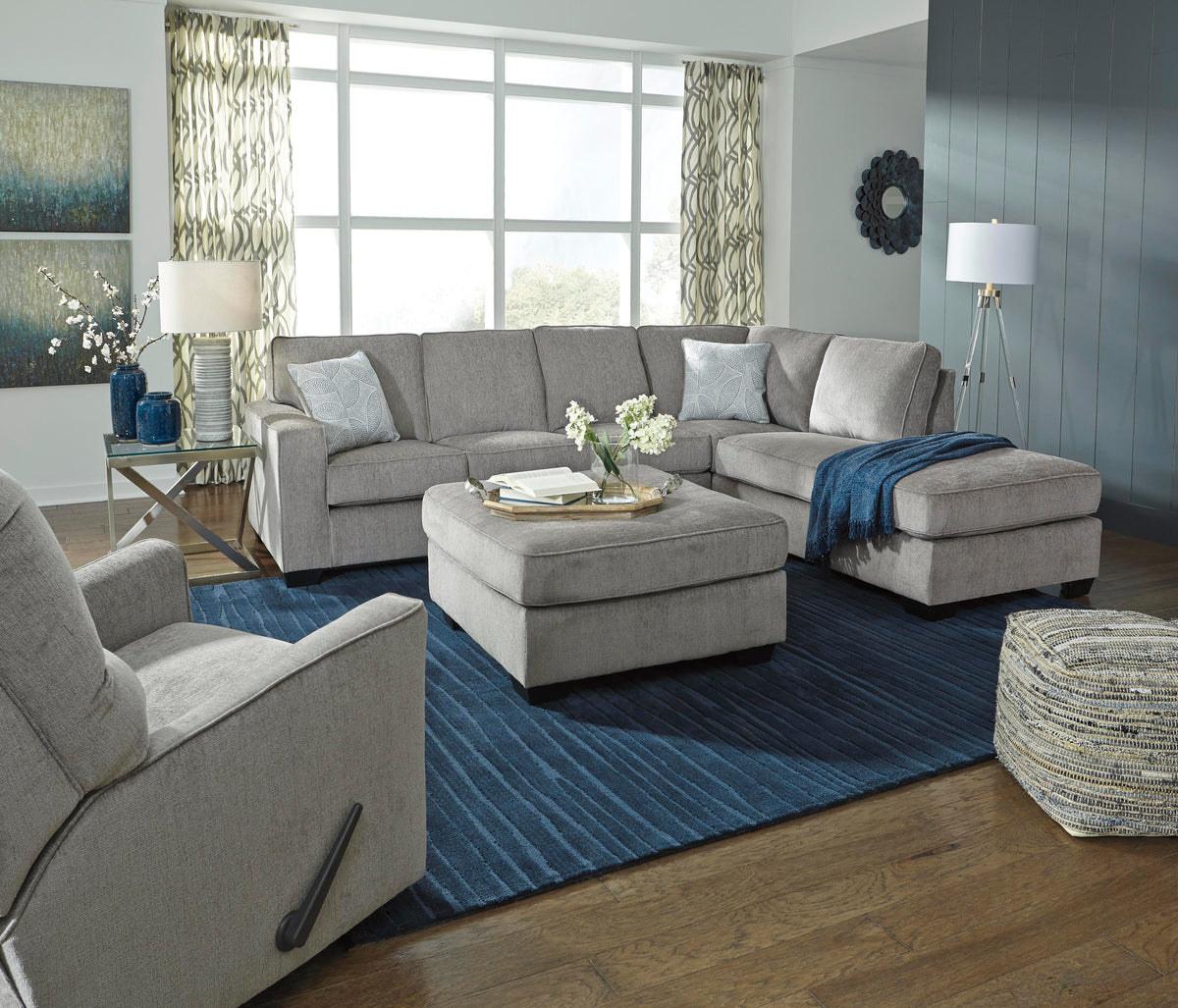 Altari 2-Piece Sectional with Chaise (87214-SI) - Image 4