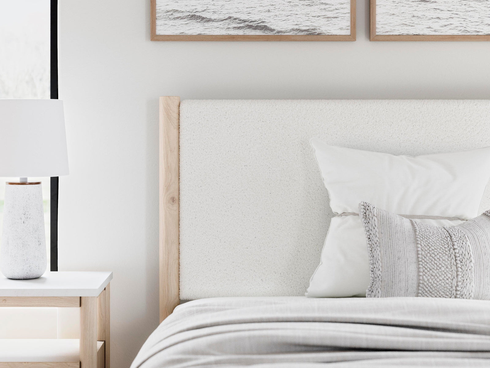 Cadmori Upholstered Panel Bed (Youth) - Two-tone  (B2615-SI) - Image 9