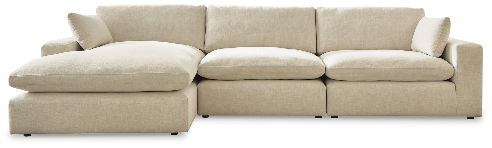 Elyza 3-Piece Sectional with Chaise (10006-SI)