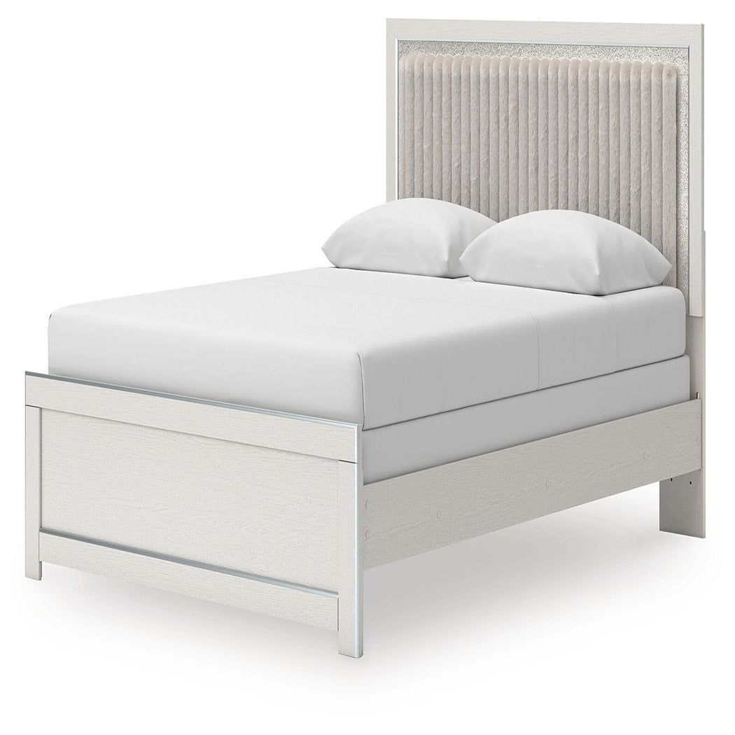 Zuraleus Queen Upholstered Panel Bed (PCB3381-SI) - Image 4