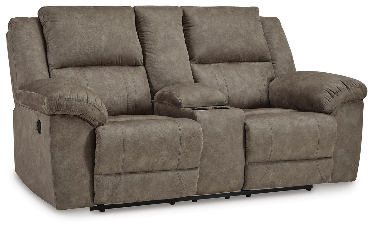 Laresview Reclining Loveseat with Console (37203-SI) - Image 7
