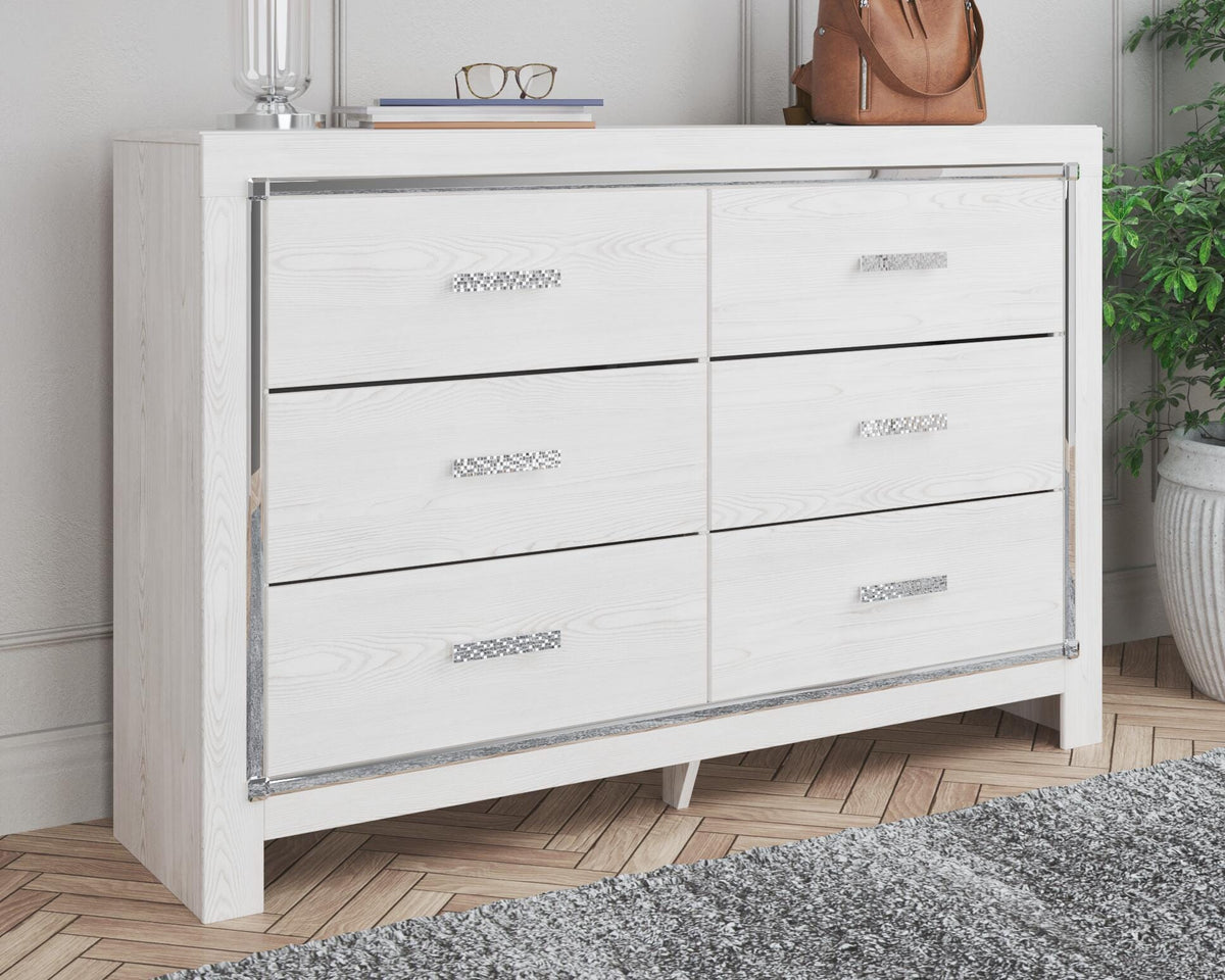 Altyra Panel Bed, Dresser and Chest - White  (B2640-SI) - Image 23