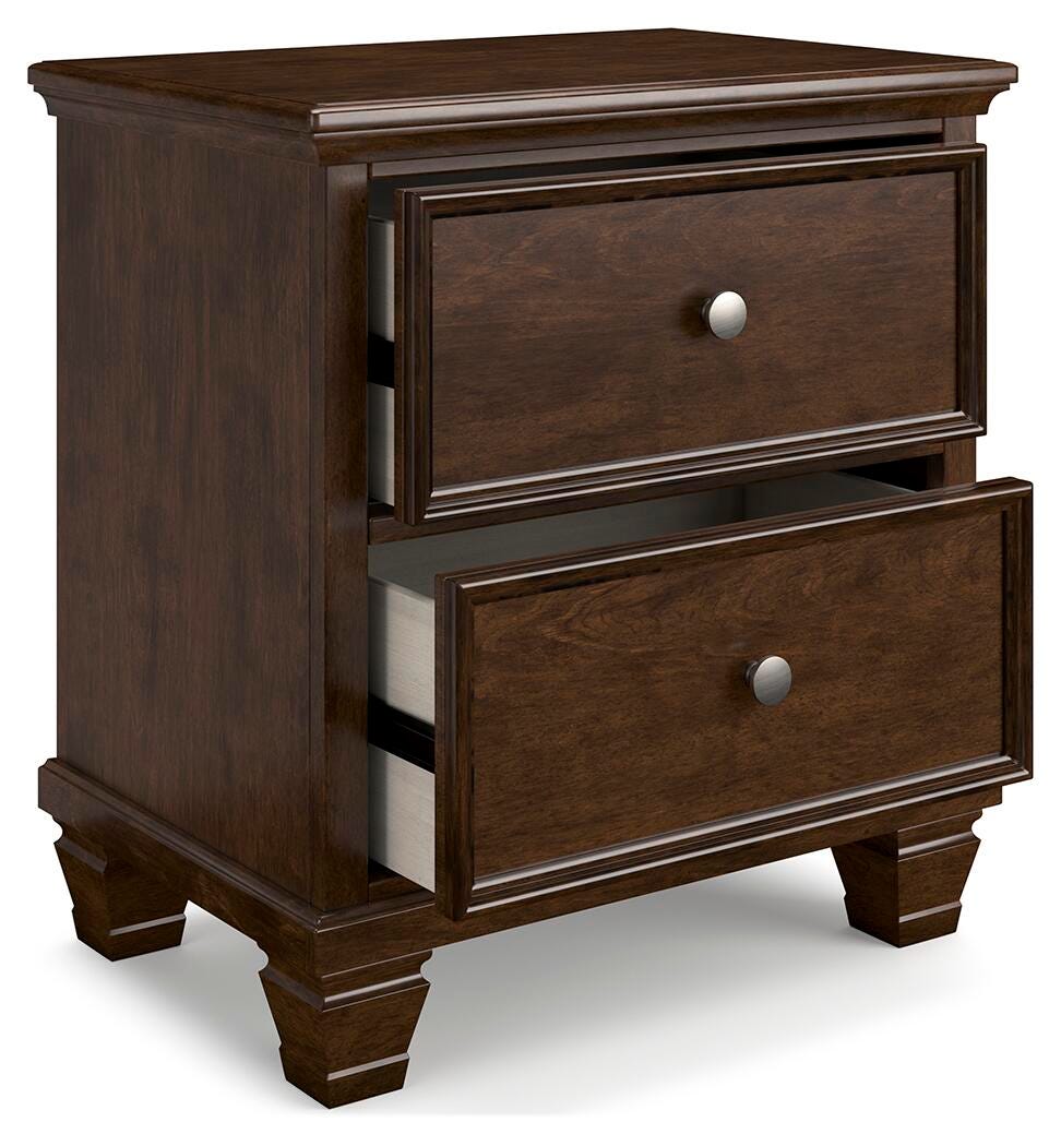 Danabrin Panel Bed, Dresser, Mirror and Nightstand - Brown  (B685-SI) - Image 17