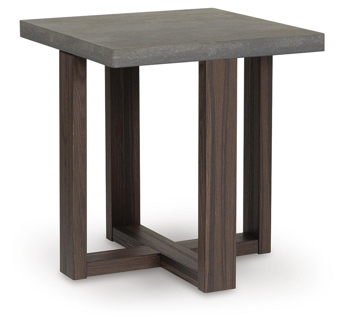Dynnford Table (Set of 3) - Gray/Brown  (T216-SI) - Image 5