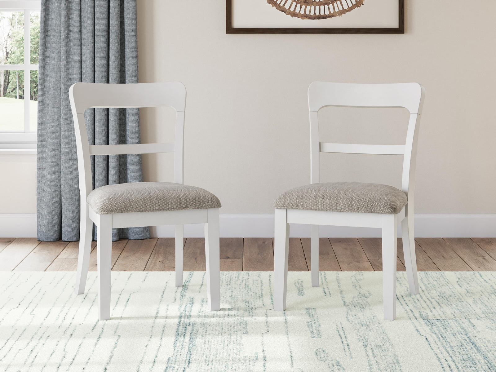 Greddinton Dining Table and 4 Chairs (PCD824-SI) - Image 8