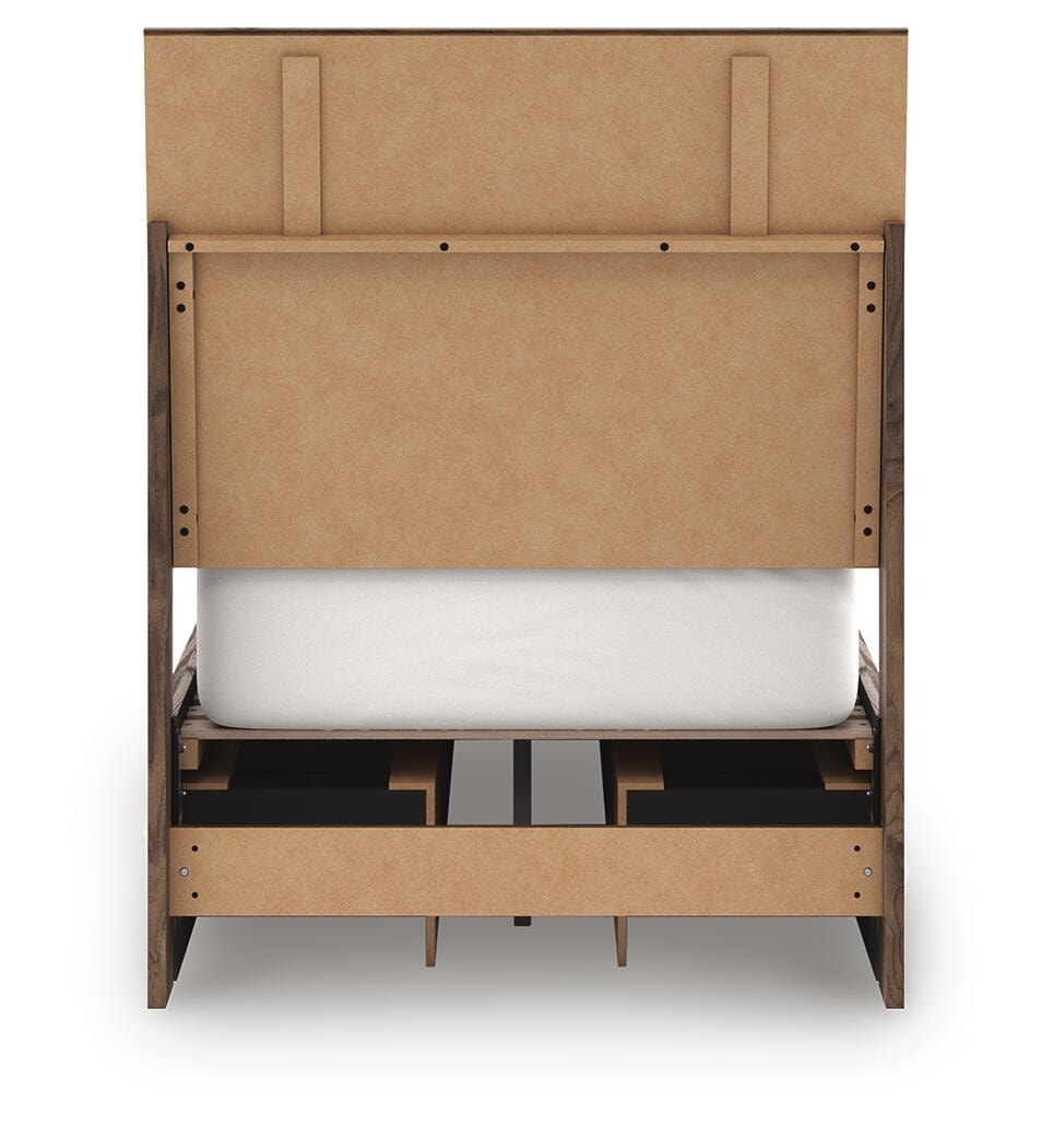 Chirason Twin Panel Bed with Storage, Dresser and Mirror (PCB3367-SI) - Image 13