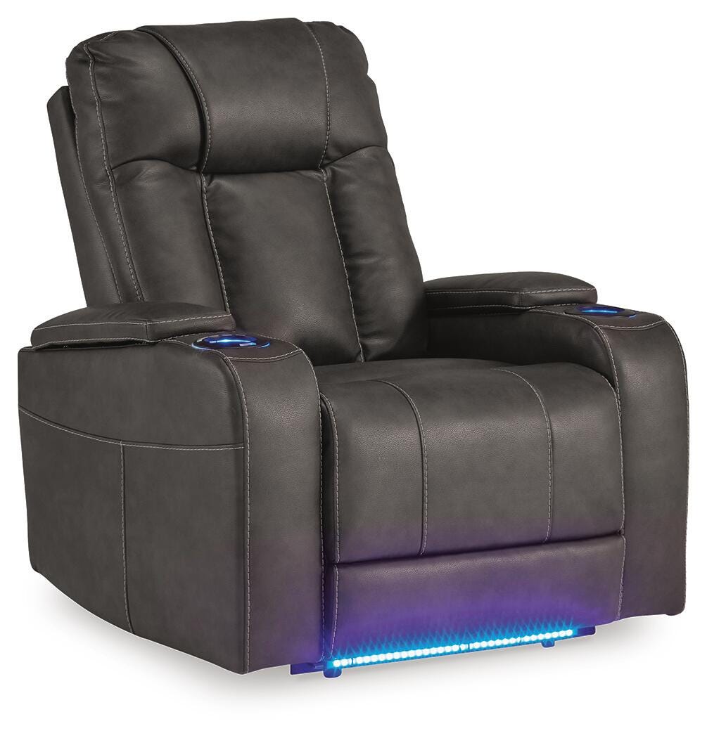 Feazada Power Recliner (66205-SI) - Image 2