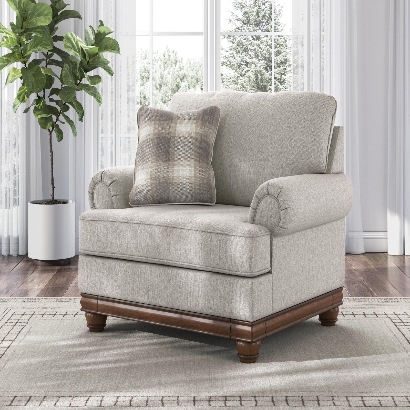 Clearbrooke Sofa, Oversized Chair and Ottoman (PC56803-SI) - Image 18