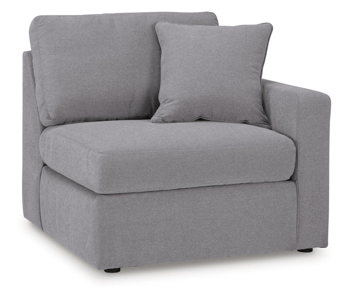 Modmax 3-Piece Sectional Sofa Storage Chaise (92104-SI) - Image 4