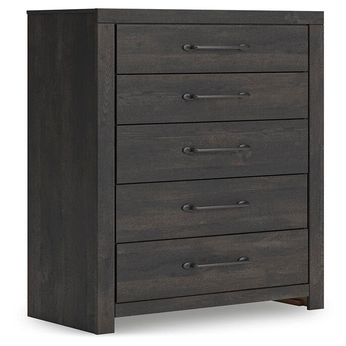 Hollivern Twin Panel Storage Bed, Dresser, Mirror and Chest (PCB2108-SI) - Image 10