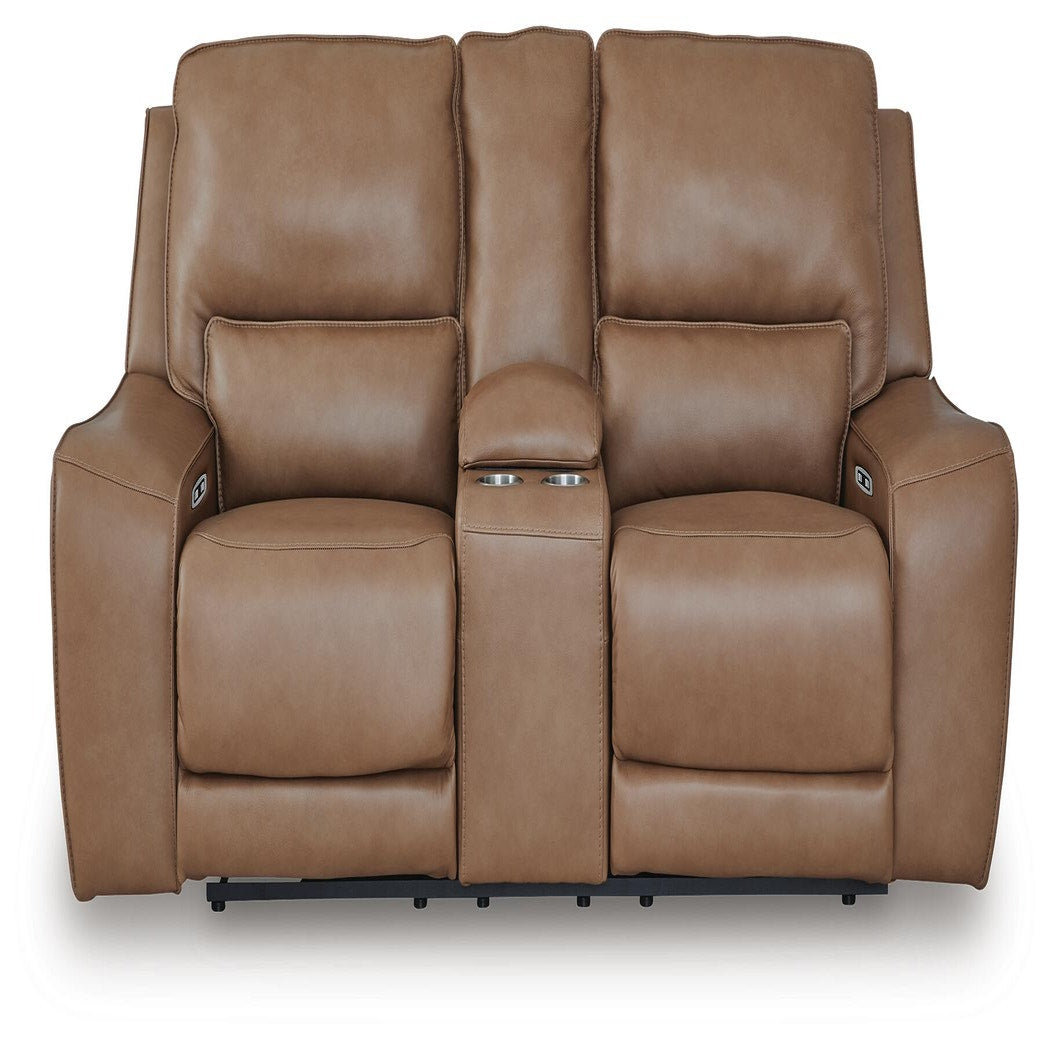 DeepWakes Power Reclining Loveseat with Console (PCU62606-SI) - Image 8
