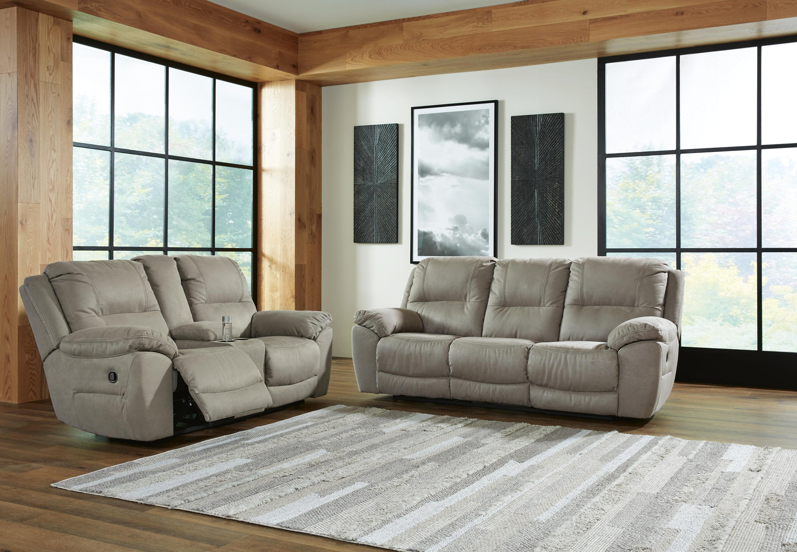 Next-Gen Gaucho Reclining Sofa and Loveseat (54203-SI) - Image 6