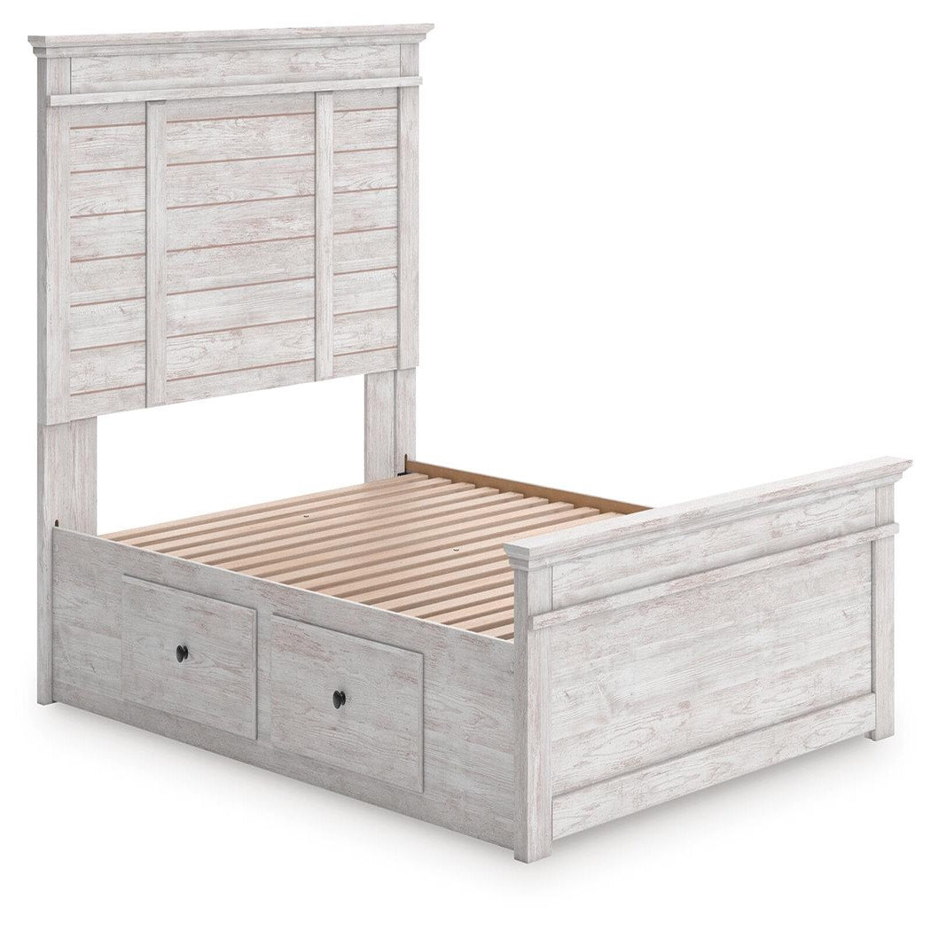 Makidern Queen Panel Storage Bed (PCB1171-SI) - Image 3
