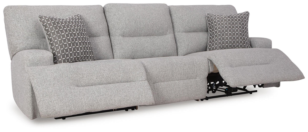 Acklen Place 3-Piece Power Reclining Sectional Sofa (93605-SI) - Image 3