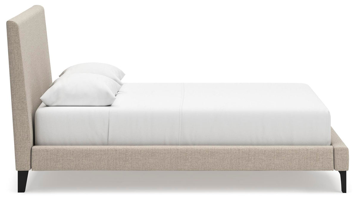 Cielden Upholstered Bed, Dresser and 2 Nightstands - Two-tone  (B1199-SI) - Image 4