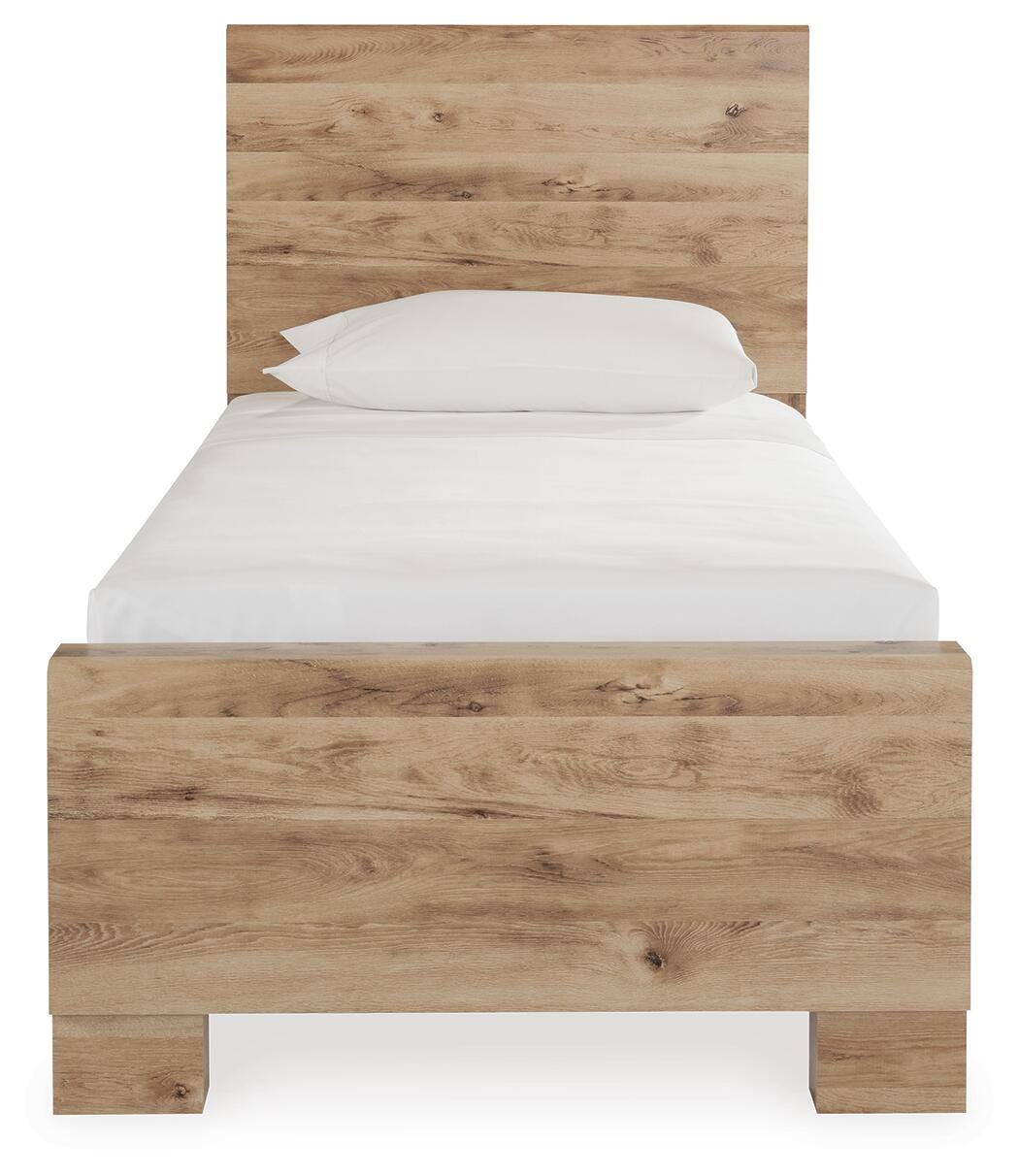 Hyanna Panel Bed (Youth) - Tan Brown  (B1050-SI) - Image 3