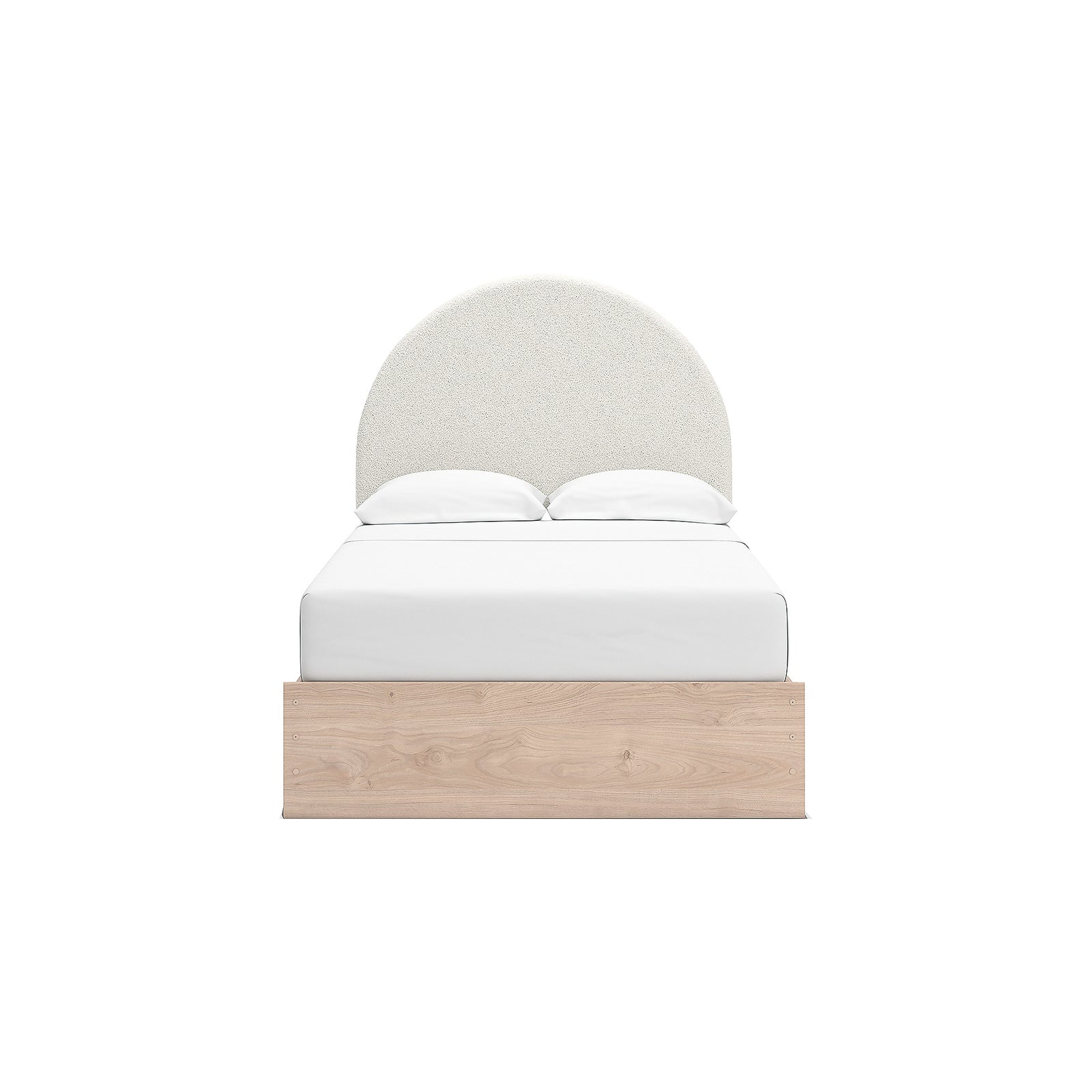 Arloster Full Upholstered Panel Bed, Dresser and Mirror (PCB1566-SI) - Image 9