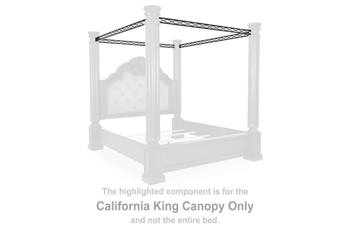 Maylee Canopy - Dark Brown  (B947-SI)