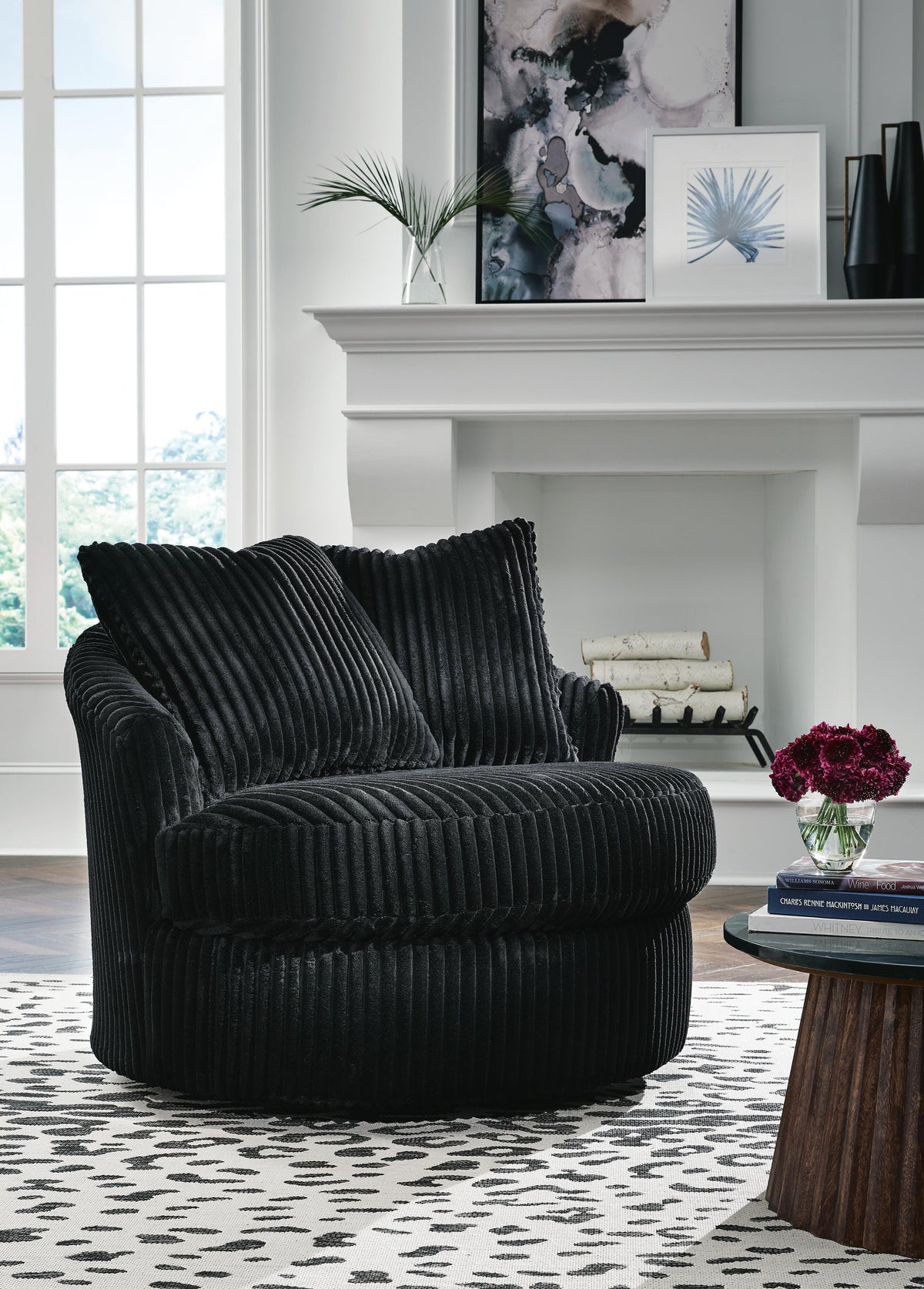 Gramwell Swivel Accent Chair (A3000725-SI) - Image 5
