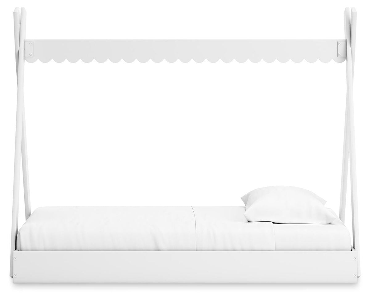 Hallityn Tent Bed (Youth) - White  (EB1810-SI) - Image 13