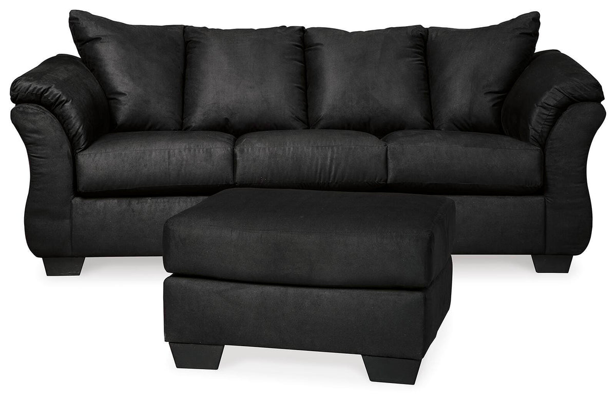 Darcy Sofa and Ottoman (75008-SI)