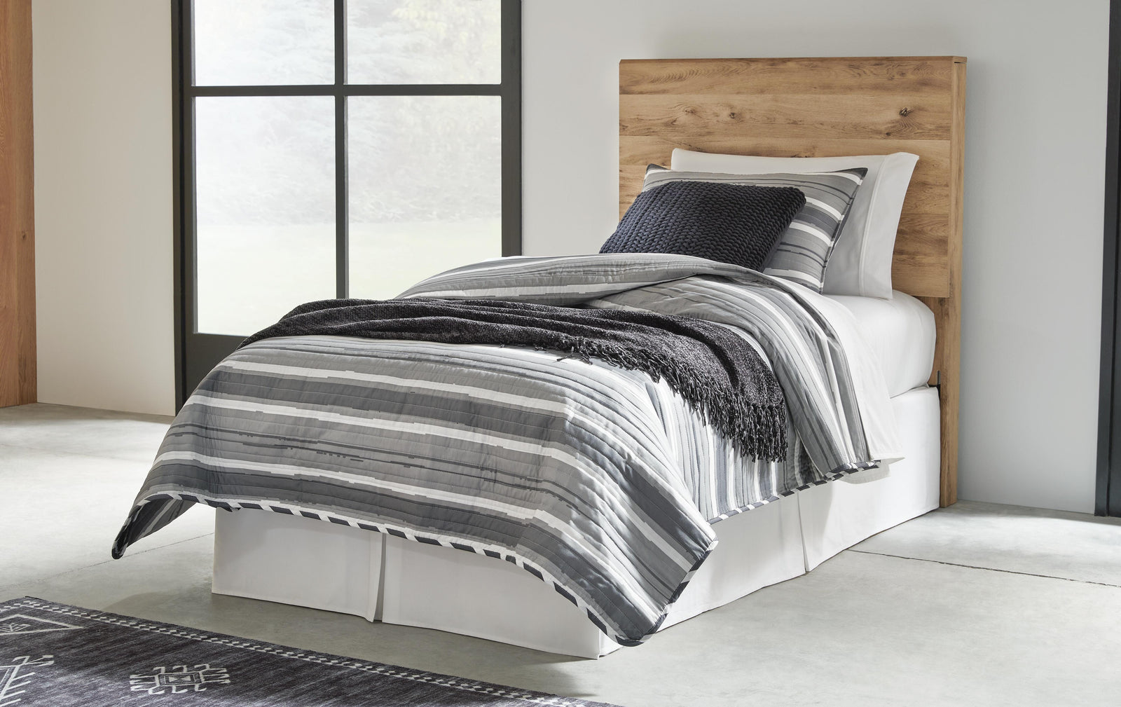 Hyanna Panel Headboard - Tan Brown  (B1050-SI) - Image 16