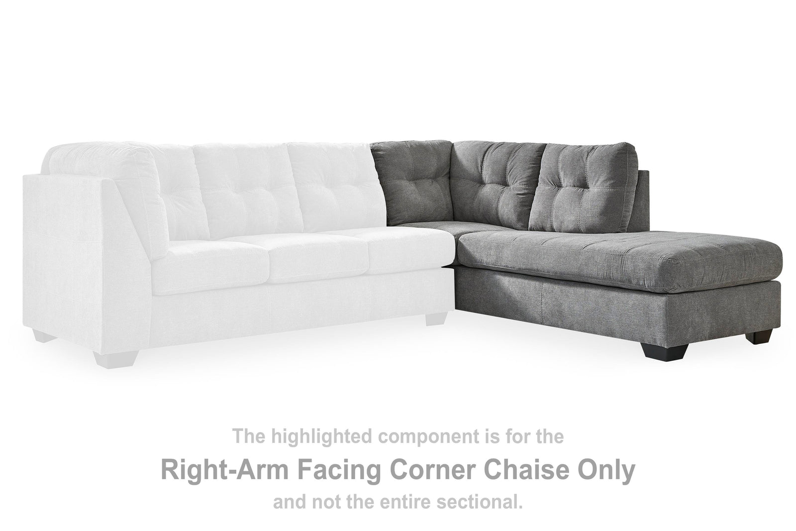 Marleton Right-Arm Facing Corner Chaise (55305-SI) - Image 16
