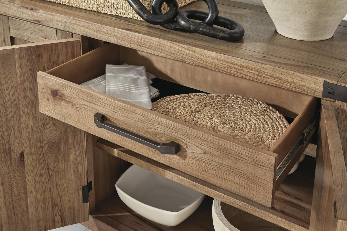 Ridgester Dining Server (D858-SI) - Image 7