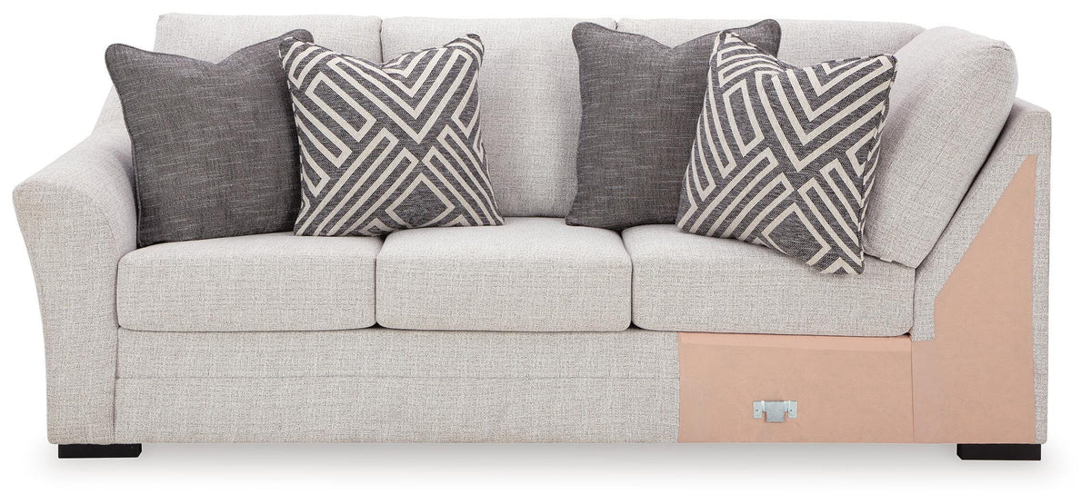 Koralynn Left-Arm Facing Sofa with Corner Wedge (54102-SI) - Image 5