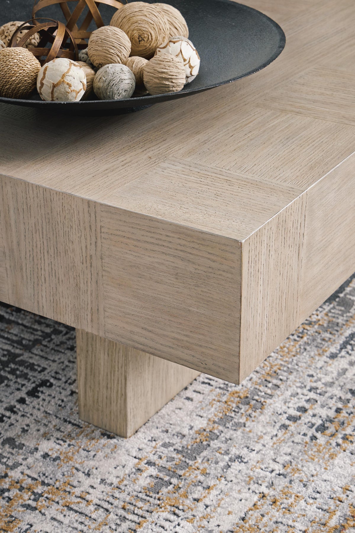Jorlaina Coffee Table - Light Grayish Brown  (T922-SI) - Image 6