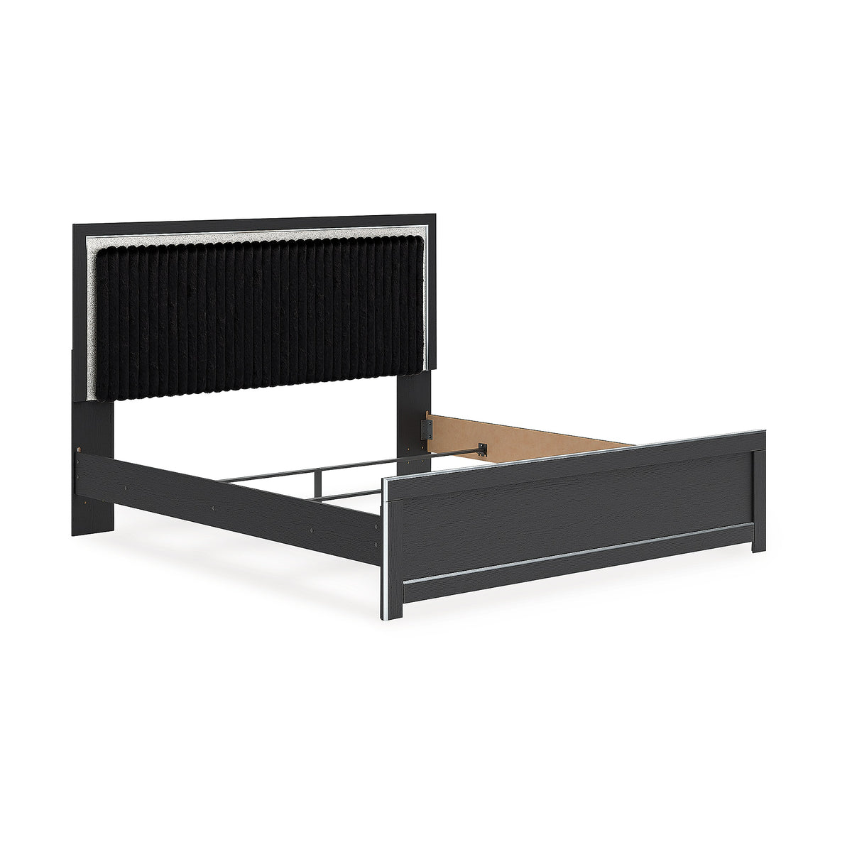 Zuraleus King Upholstered Panel Bed (PCB3380-SI) - Image 2