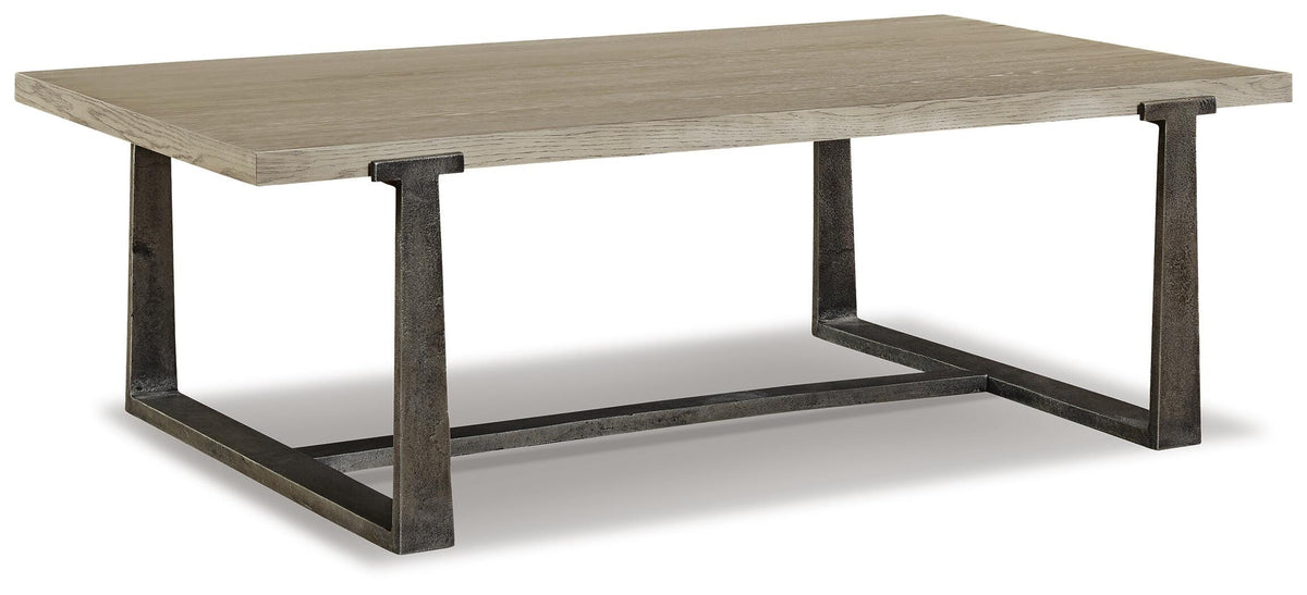 Dalenville Coffee Table - Gray  (T965-SI)