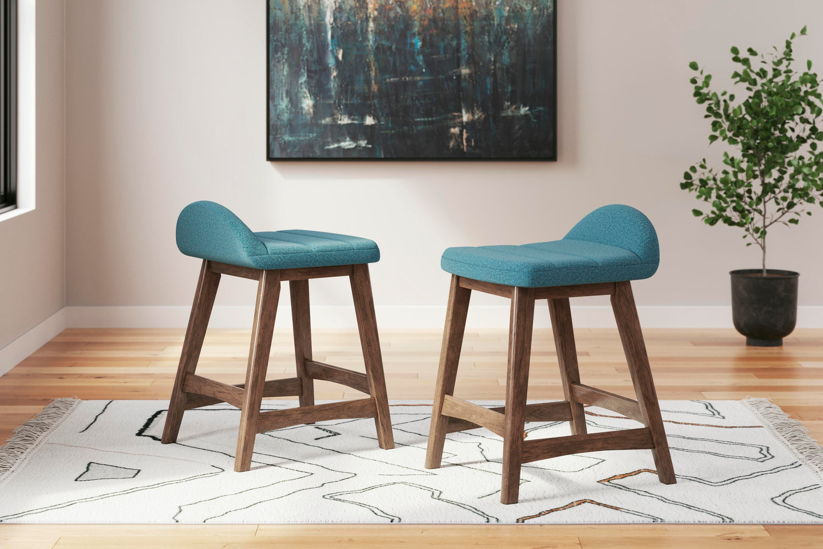 Lyncott Counter Height Bar Stool (D615-SI) - Image 31