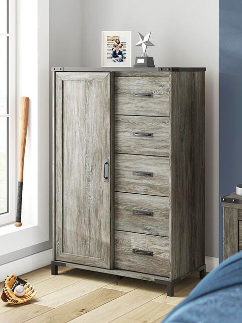 Frandern Dressing Chest - Gray  (B4480-SI) - Image 2