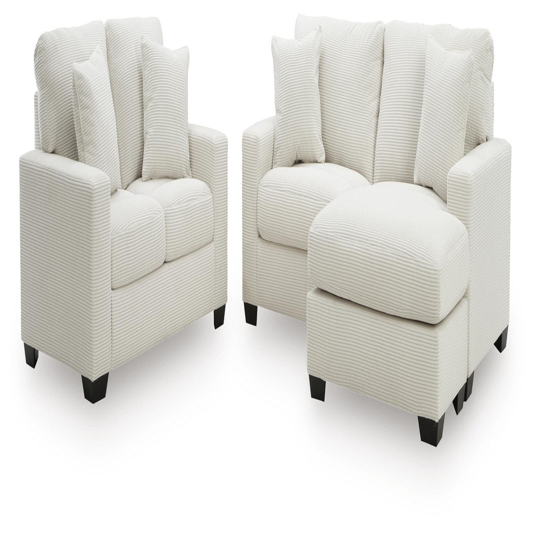 Greenbriar Sofa Chaise and Loveseat (PC32006-SI)