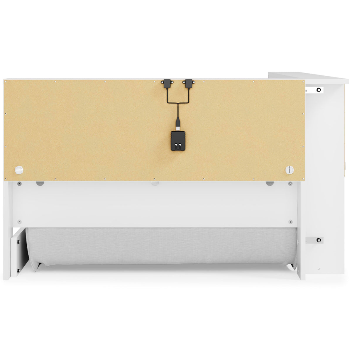 Piperton Bookcase Storage Bed (Youth) - White  (EB1221-SI) - Image 6