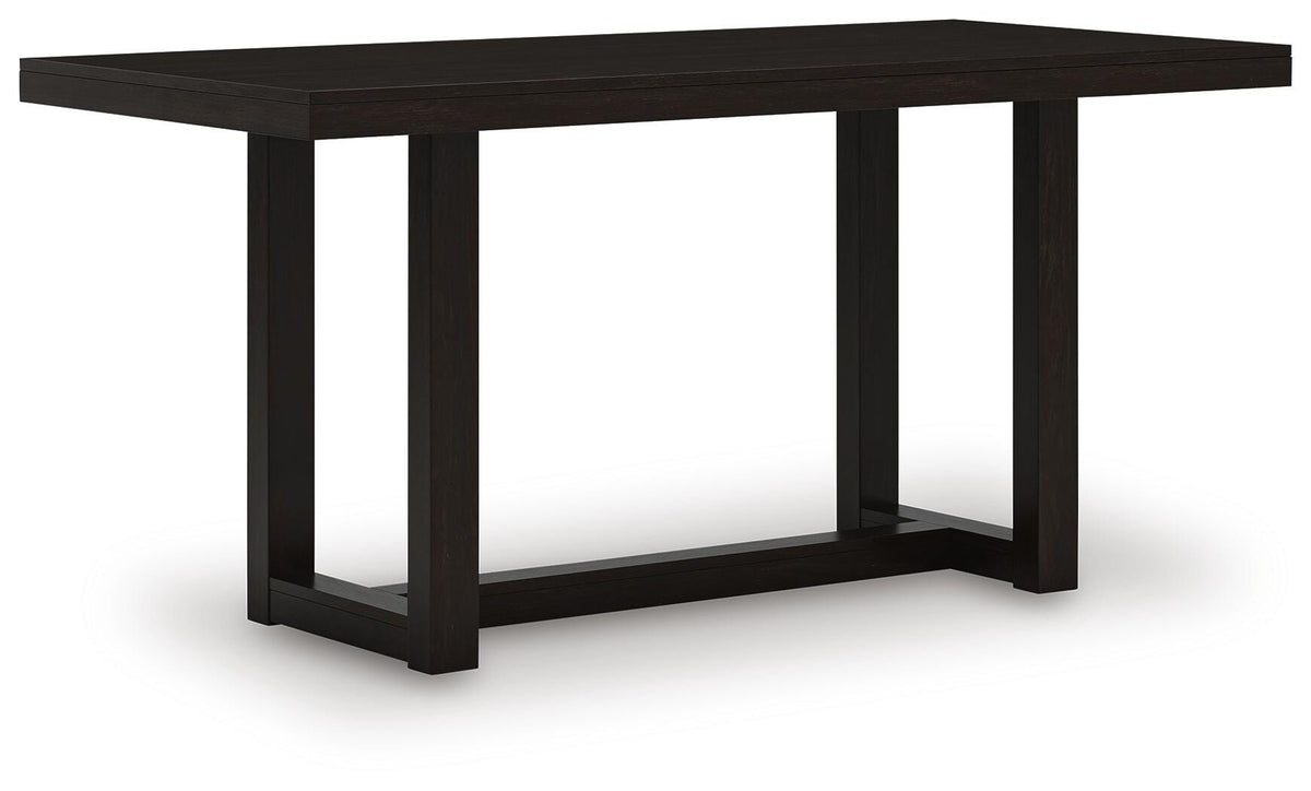 Neymorton Counter Height Dining Table and 4 Barstools (D618-SI) - Image 3