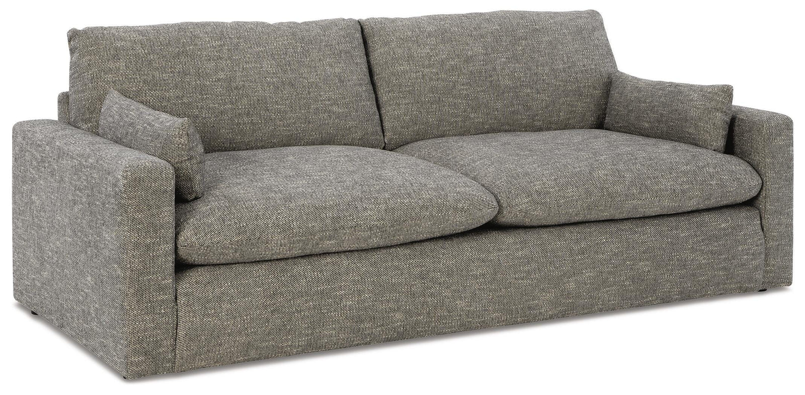 Dramatic Sofa, Loveseat, Oversized Chair and Ottoman (11702-SI) - Image 3