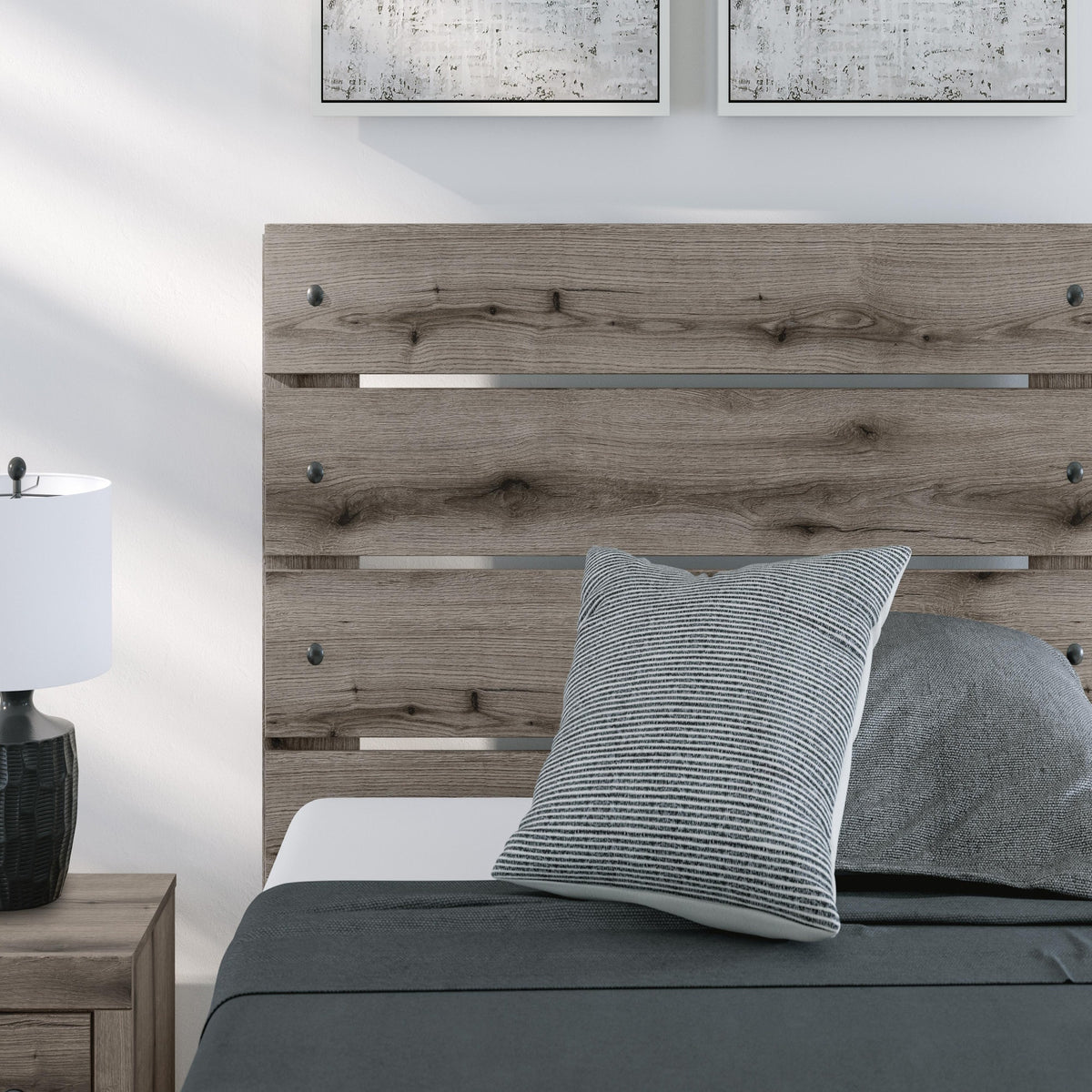 Graystorm Full Panel Storage Bed (PCB2405-SI) - Image 10