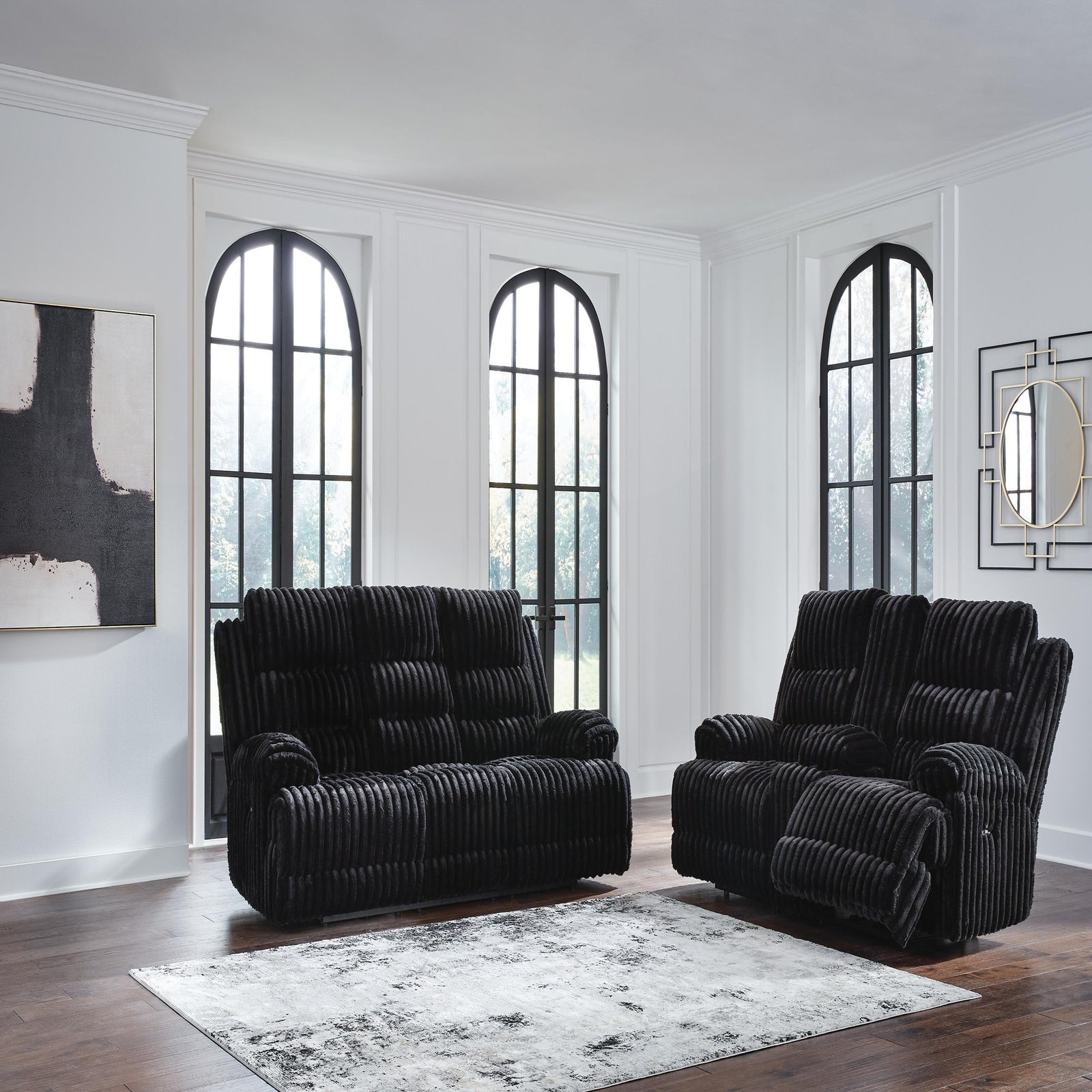 Rhines Falls Power Reclining Sofa and Loveseat (PC42805-SI) - Image 8