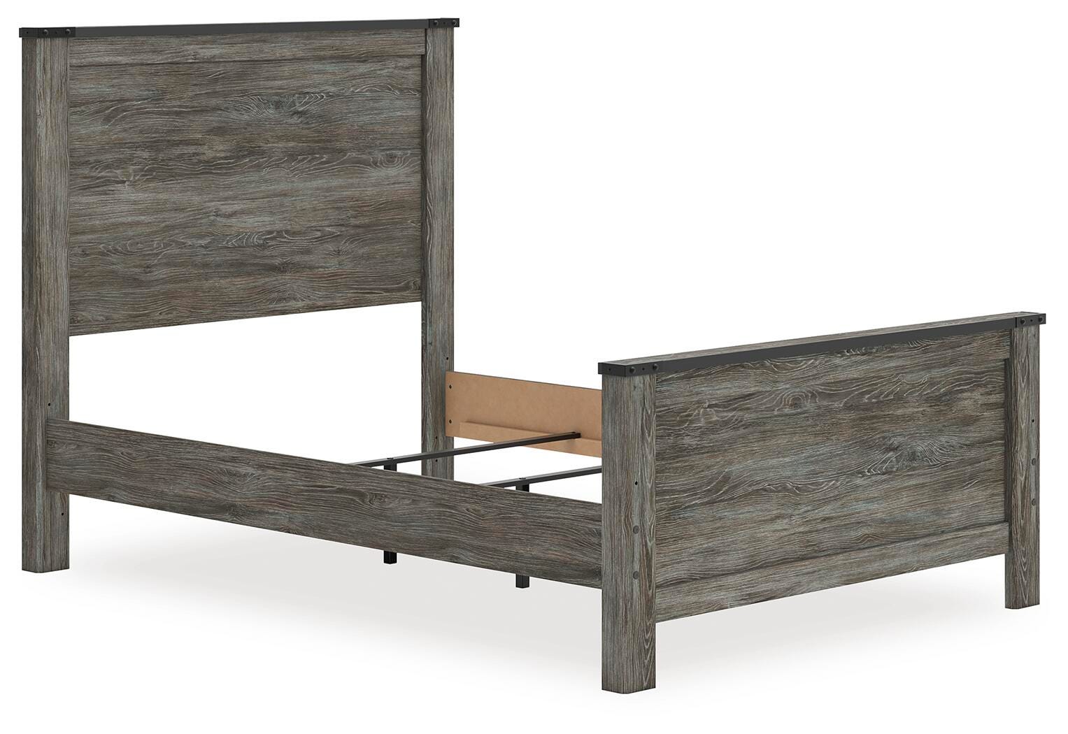 Frandern Panel Bed, Dresser and Mirror (B4480-SI) - Image 11