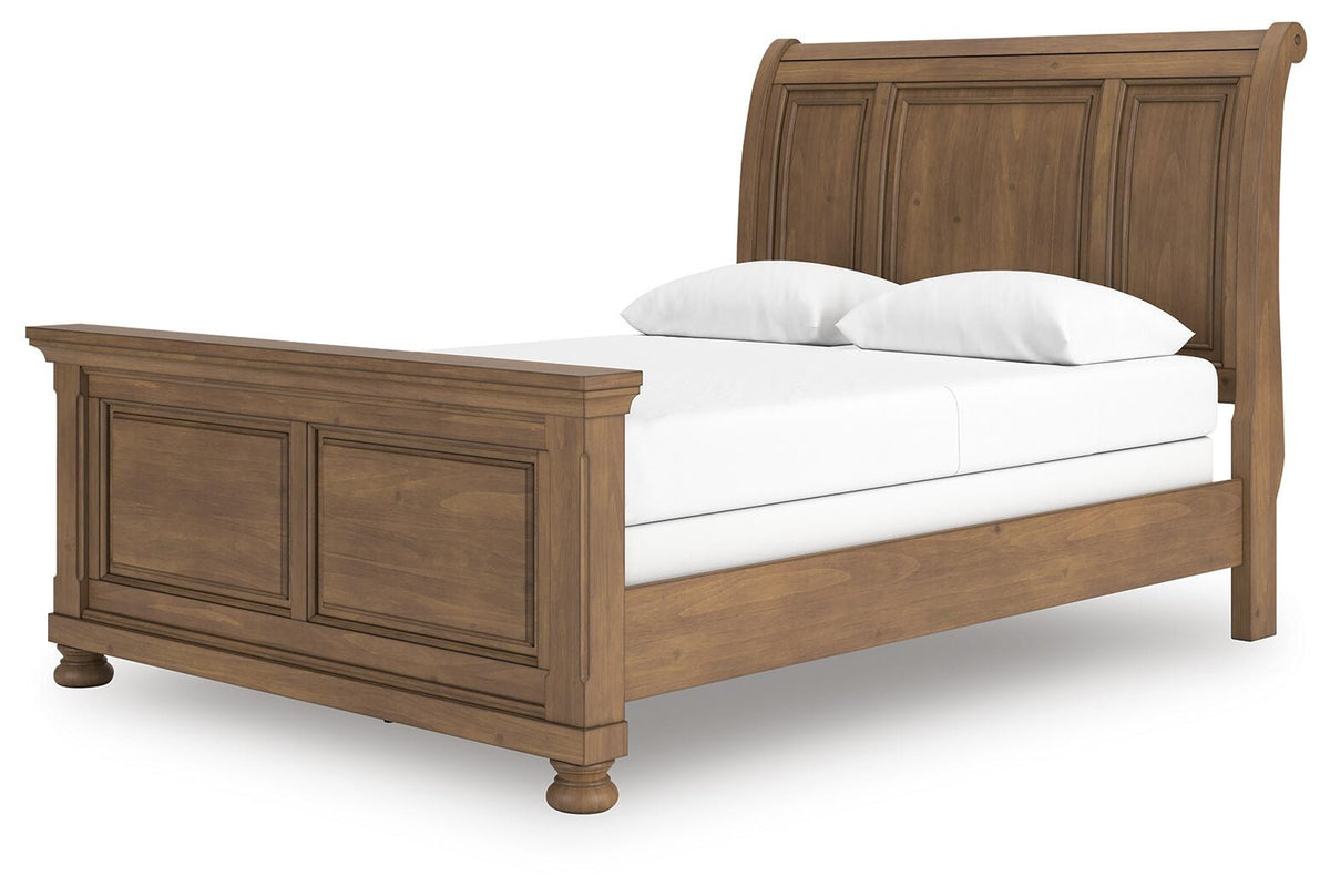 Feddinger Queen Sleigh Bed (PCB779-SI) - Image 3