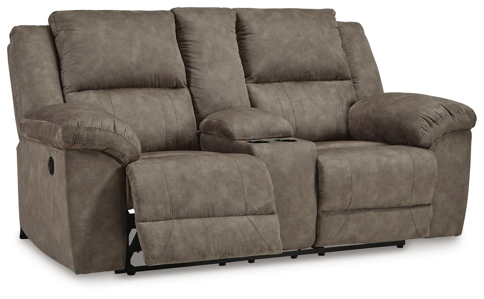 Laresview Reclining Loveseat with Console (37203-SI) - Image 8