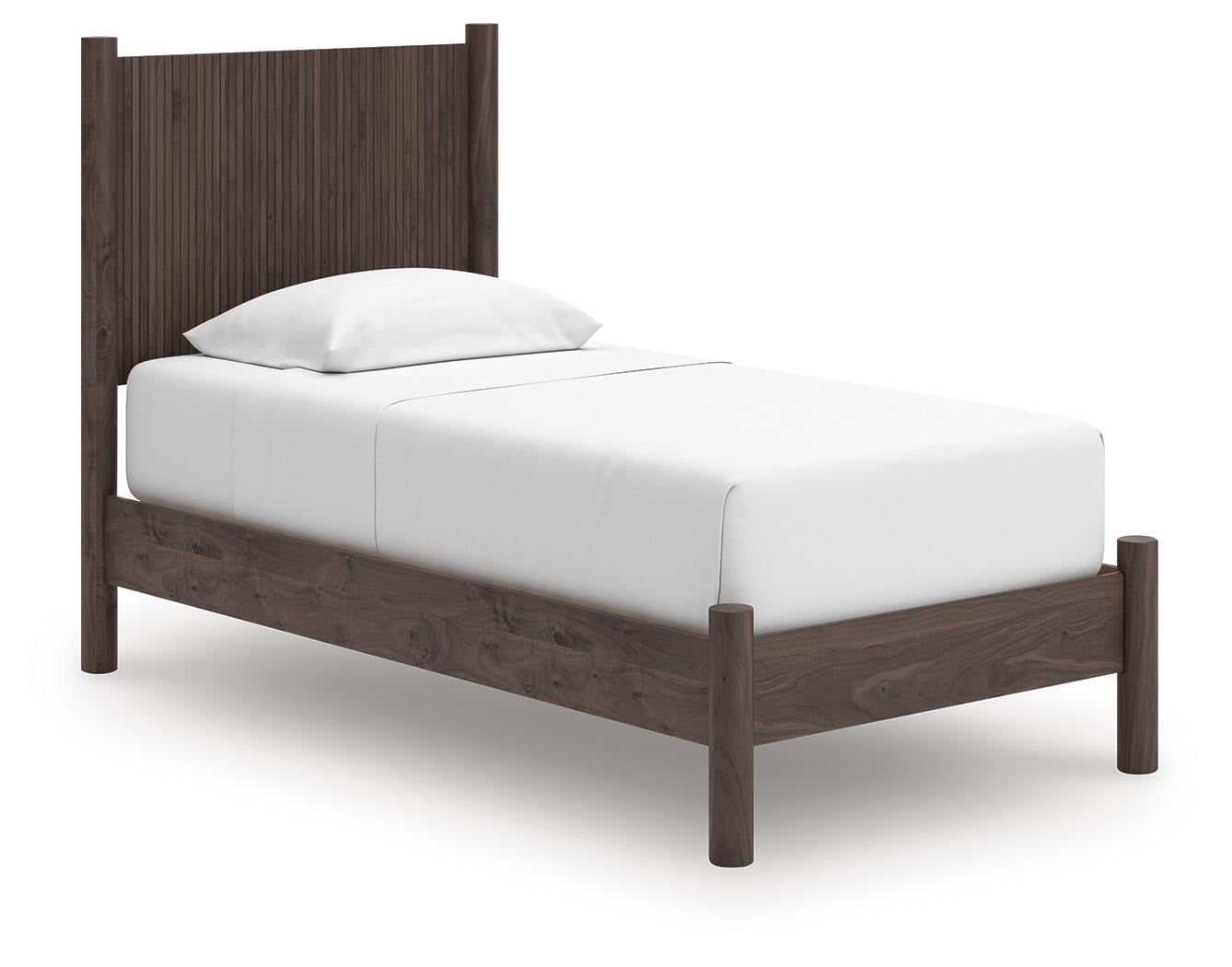Pamytta Twin Panel Platform Bed, Dresser and Mirror (PCB2614-SI) - Image 10